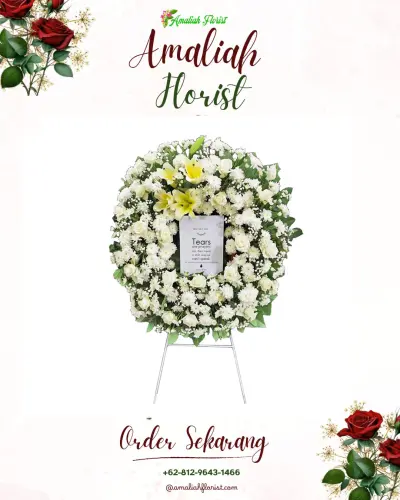 Krans Bunga Duka Cita di Lemahduwur
